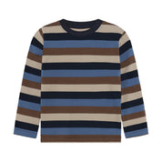 Minymo / T-shirt LS Y/D / Dark Sapphire