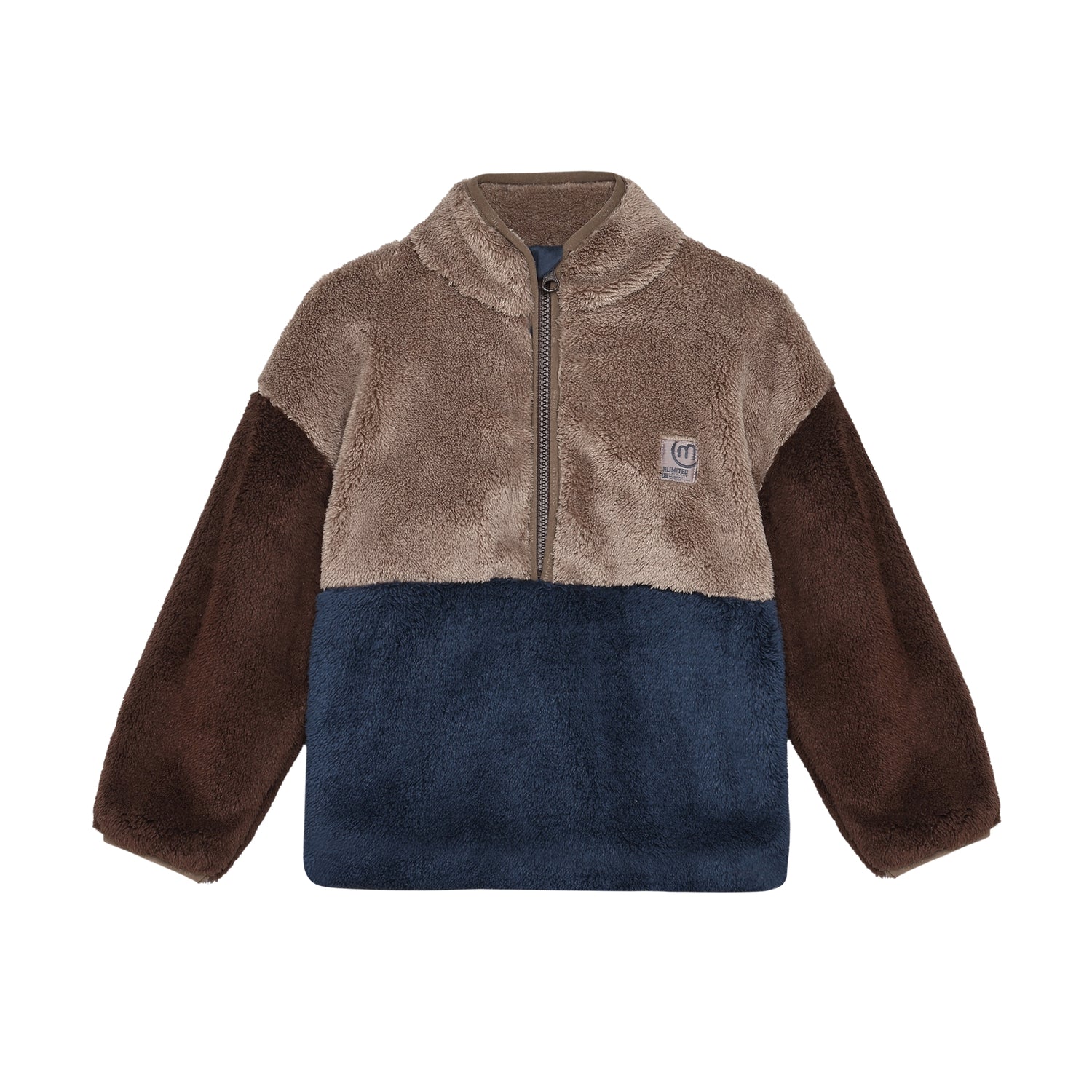 Minymo / Pullover Teddy Fleece / Midnight Navy