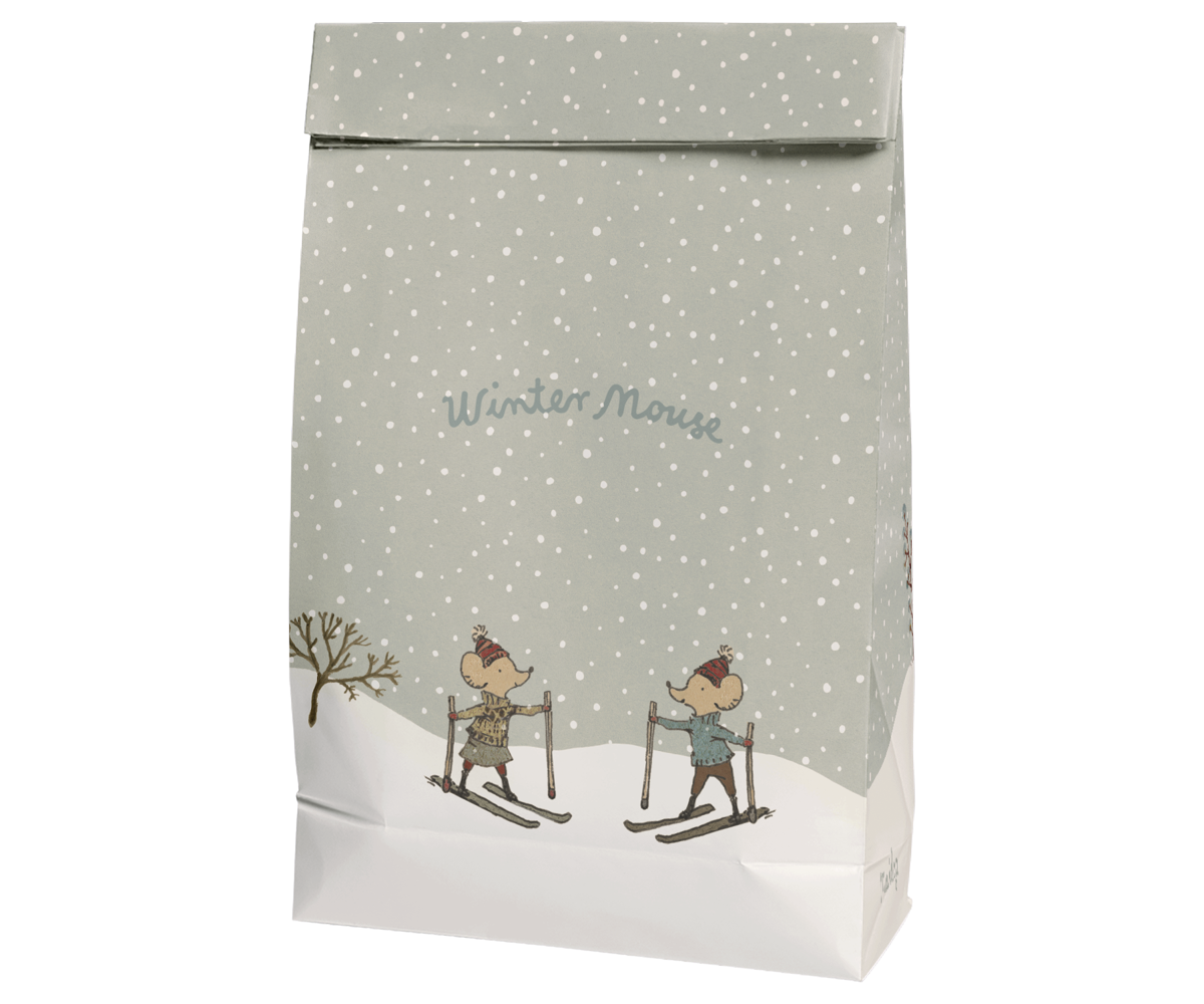 Maileg / Geschenktüte, Winter Maus