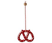 Maileg / Metallornament, Brezel - Punkt