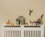 Maileg / Kerzenständer aus Holz, Schwein, Medium - Rosa