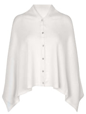 Rosemunde / RWLaica Cashmere Poncho / ivory