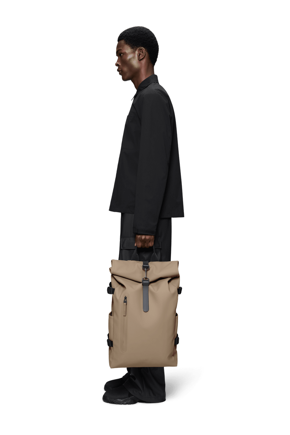 Scandi Make Rucksack Rains / Rolltop Rucksack Large W3 / Beige – Scandi Club