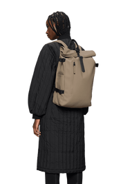 Rains / Rolltop Rucksack Large W3 / Beige