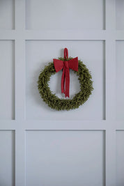 Gry & Sif / Big Christmas Wreath w/Red Bow