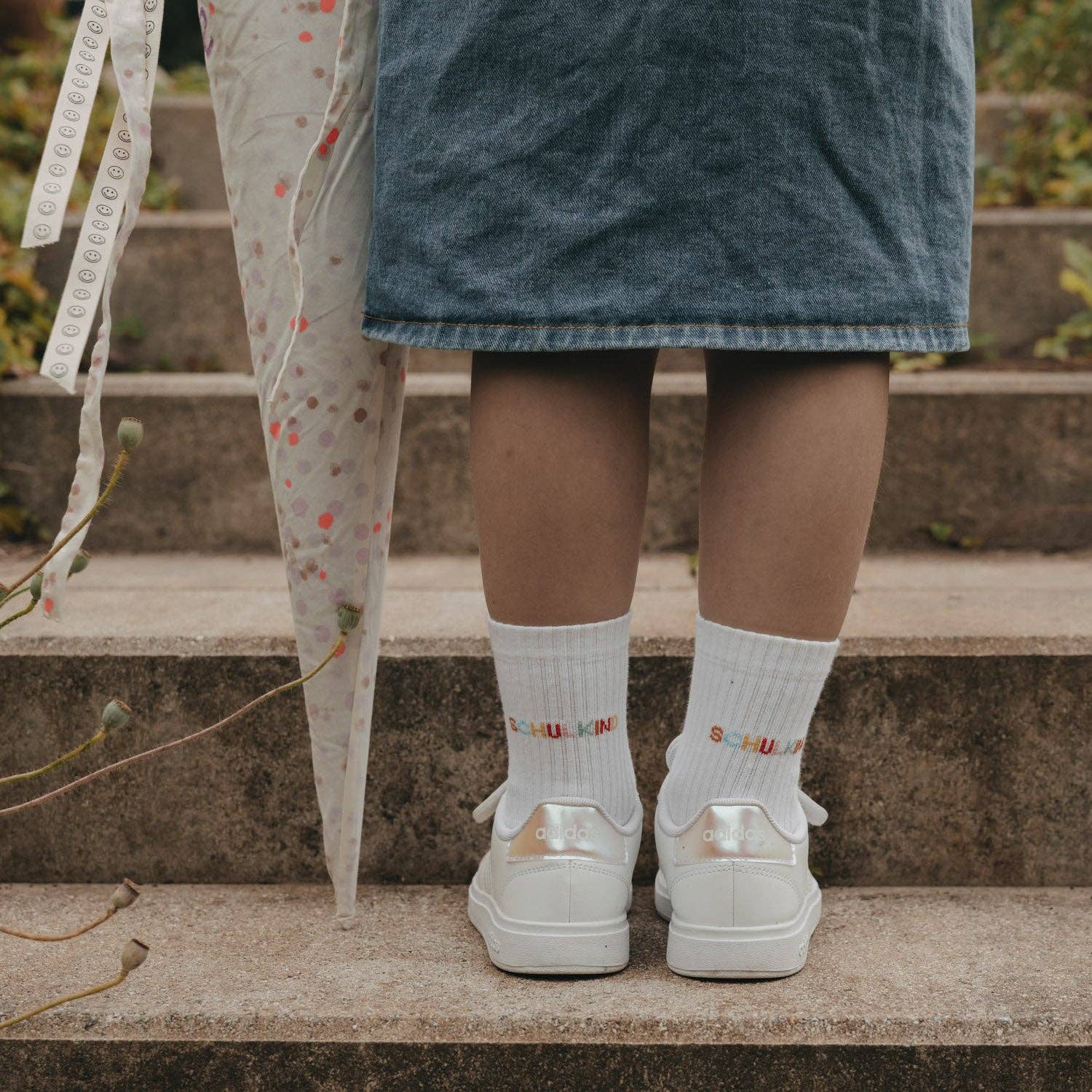 Eulenschnitt - Socken Kids Schulkind