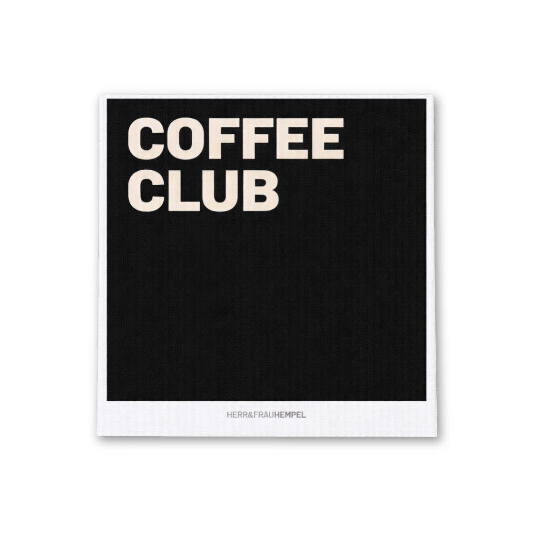 Schwammtuch COFFEE CLUB