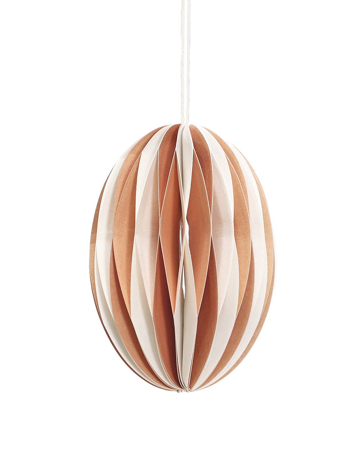 coopz - Papier Osterschmuck Ei gestreift