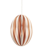 coopz - Papier Osterschmuck Ei gestreift
