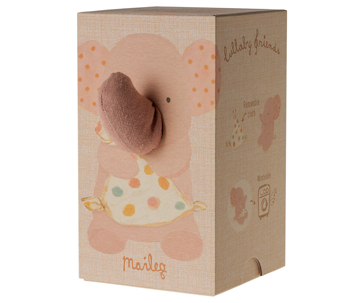 Maileg / Lullaby friends, Elephant - Old rose