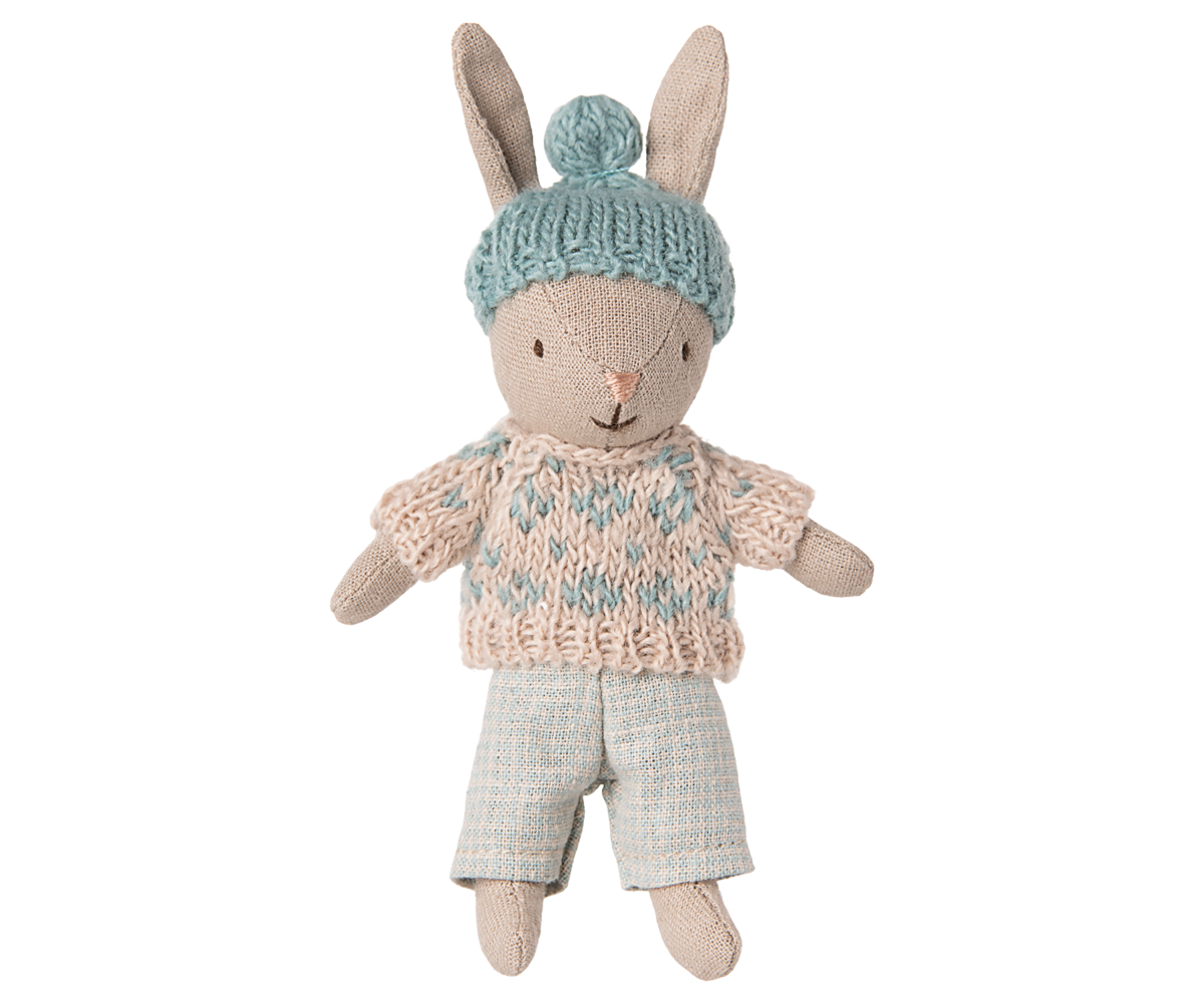 Maileg / Winterkaninchen, Micro - Sand - Minze