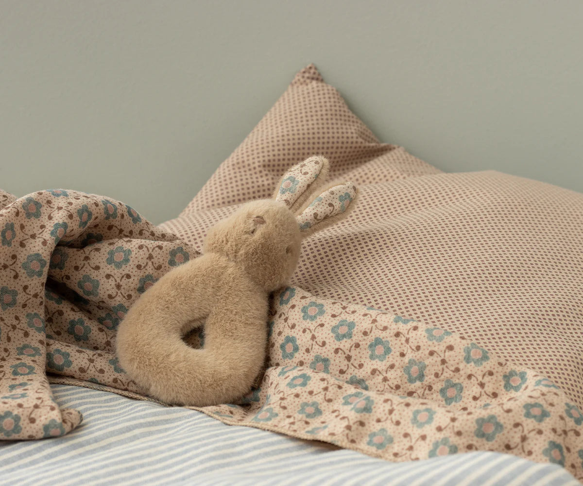 Maileg / Kaninchen Rassel Set - Creme Pfirsich