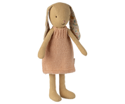 Maileg / Hase, Größe 1 – Cremegelb, Gestricktes Kleid