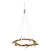 Gry & Sif/ Wreath w/Light Yellow Berries-35cm