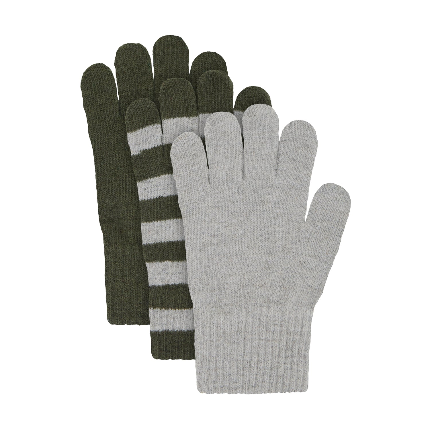 Minymo / Magic gloves knit 3-pack / Beetle