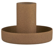 Ib Laursen / Kerzenhalter f/1,3 cm Kerze cognac
