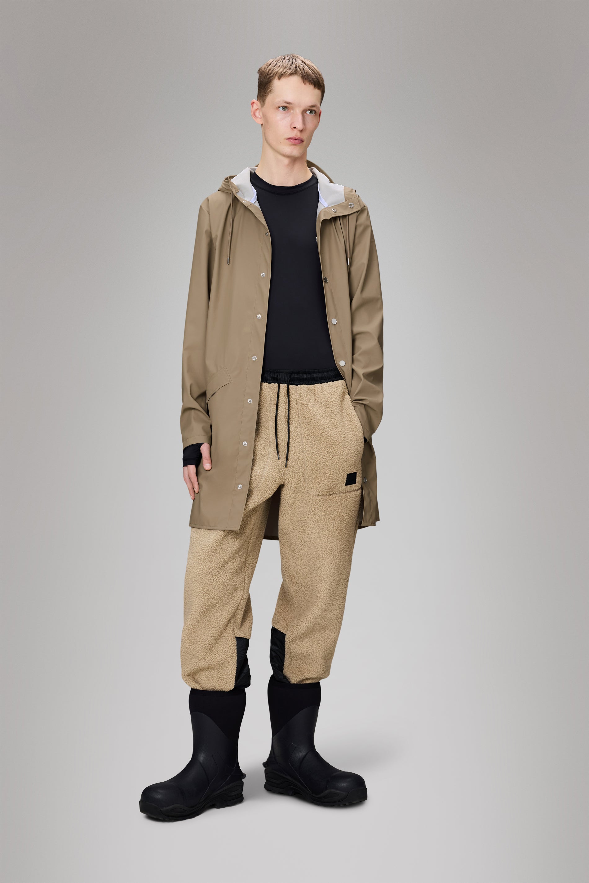 Rains / Long Jacket W3 / Beige