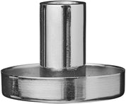 Ib Laursen / Kerzenhalter f/1,3 cm Kerze silberfarbig