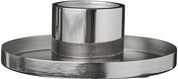 Ib Laursen / Kerzenhalter f/3,8 cm Kerze silberfarbig