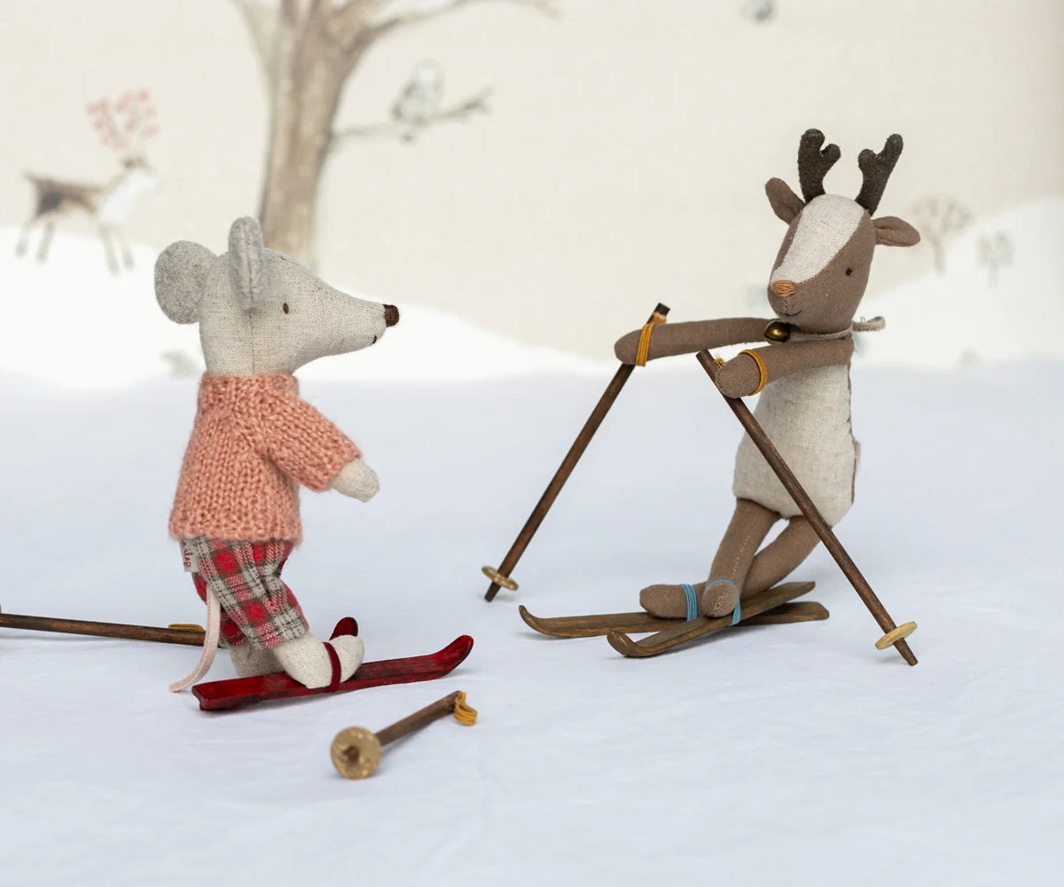 Maileg /  Wintermaus mit Ski, Große Schwester