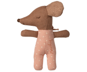 Maileg / Schläfrige Babymaus in Matchbox - Rose