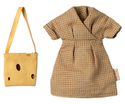 Maileg / Kleid und Tasche für Mama Maus