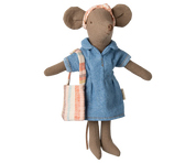 Maileg / Jeanskleid und Tasche für Mama Maus