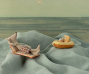 Maileg / Strandmaus mit Luftmatratze, Papa - Blume