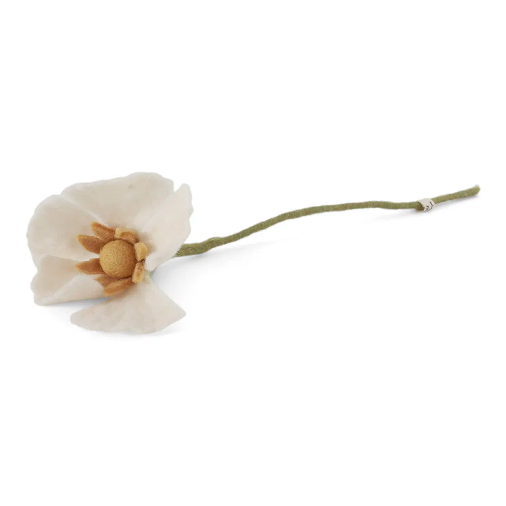Gry & Sif / Poppy Flower - White