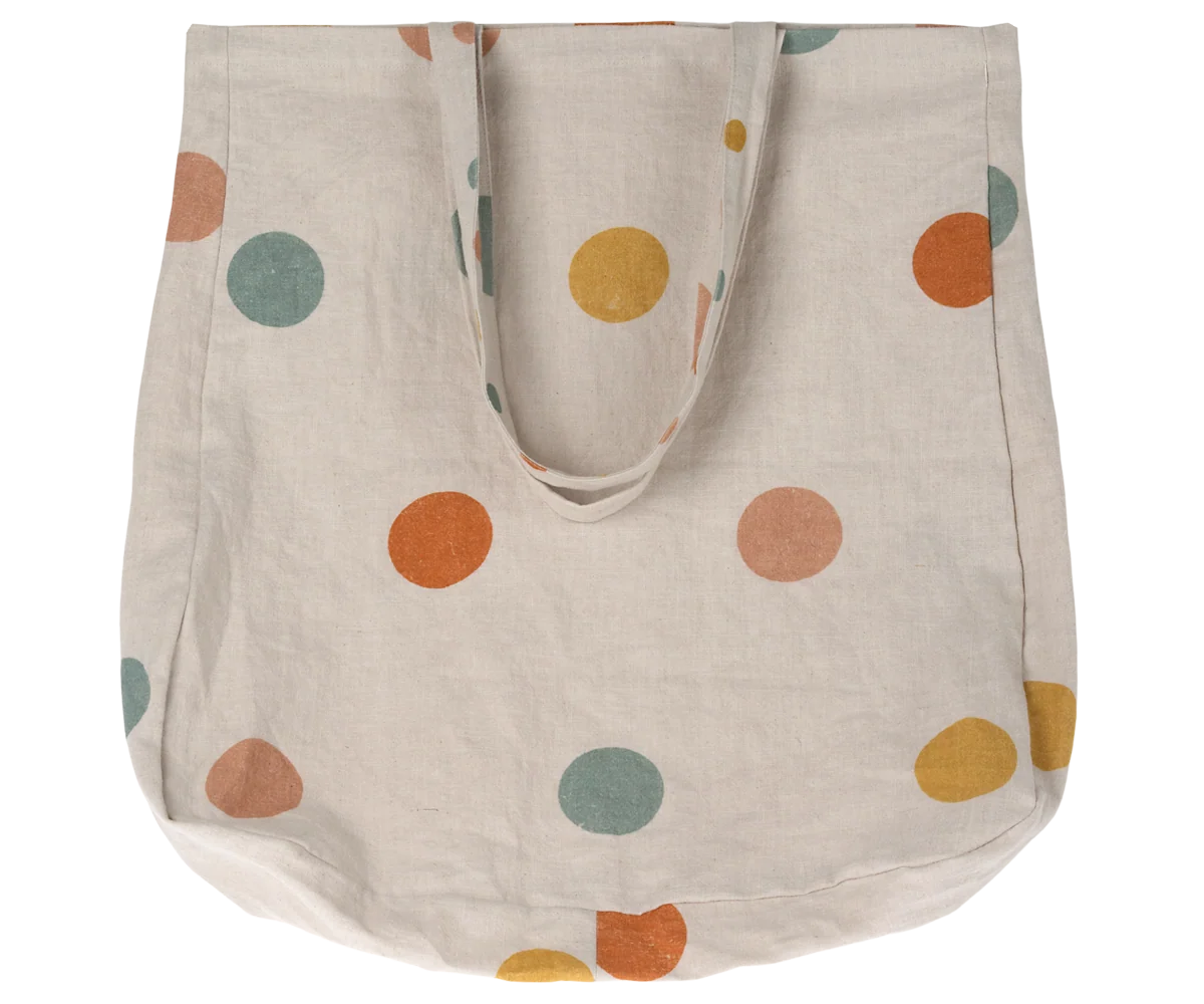 Maileg / Tragetasche, Multi Dots - Groß