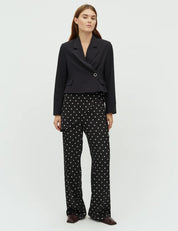 MbyM / SHERMAN-M HOSE / BLACK SUGAR DOTS