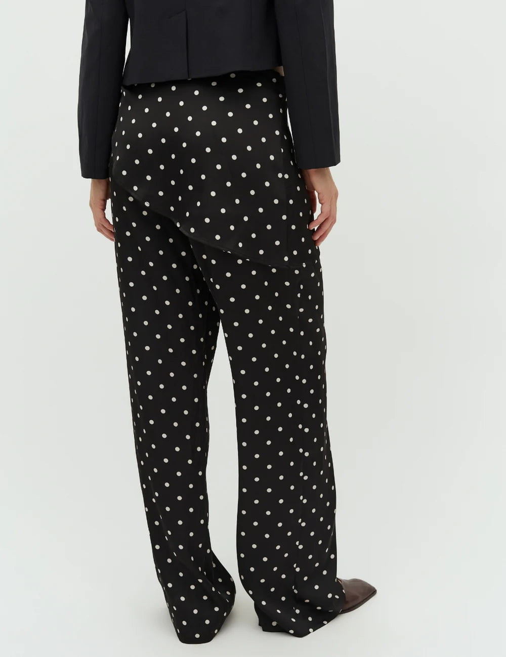 MbyM / SHERMAN-M HOSE / BLACK SUGAR DOTS