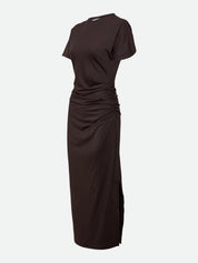 Rosemunde / RWBridget O-neck Long Dress / Mole