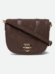 Rosemunde / RBMunich Mix Cross Body Bag / Dark Chocolate Gold