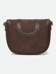 Rosemunde / RBMunich Mix Cross Body Bag / Dark Chocolate Gold