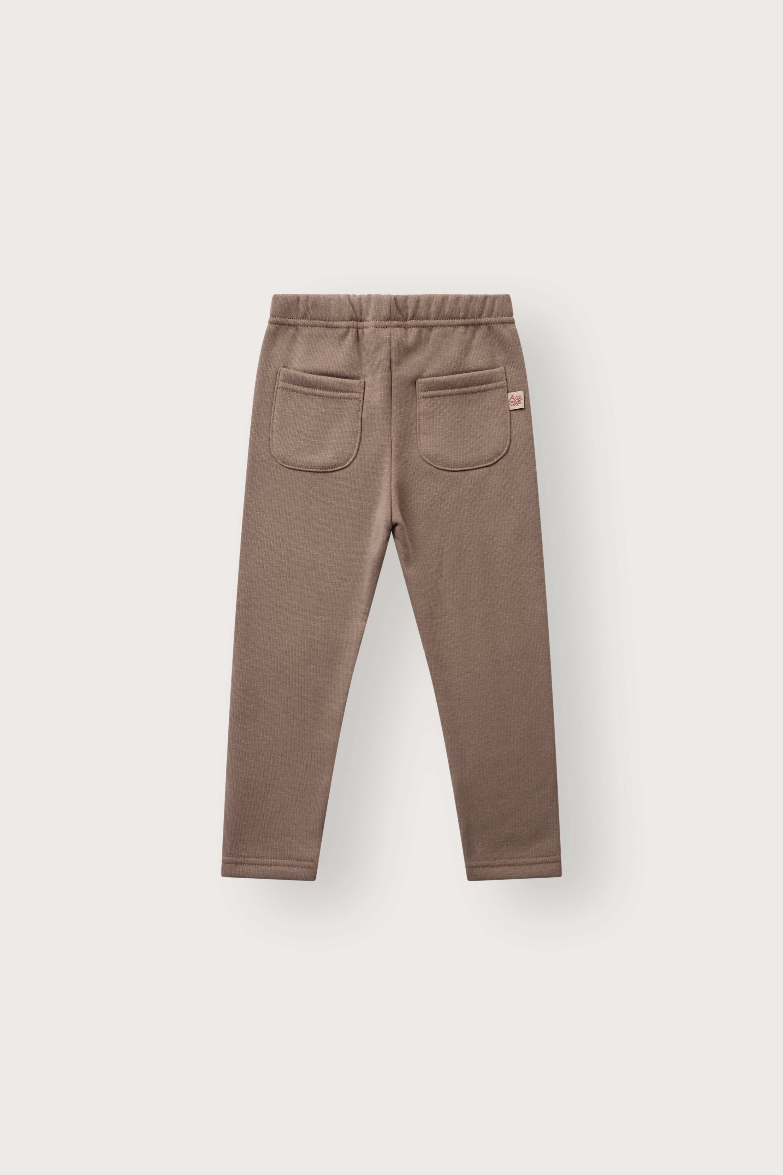 Hust & Claire / HCLisa Fleece Solid Leggings / 3554 Biscuit