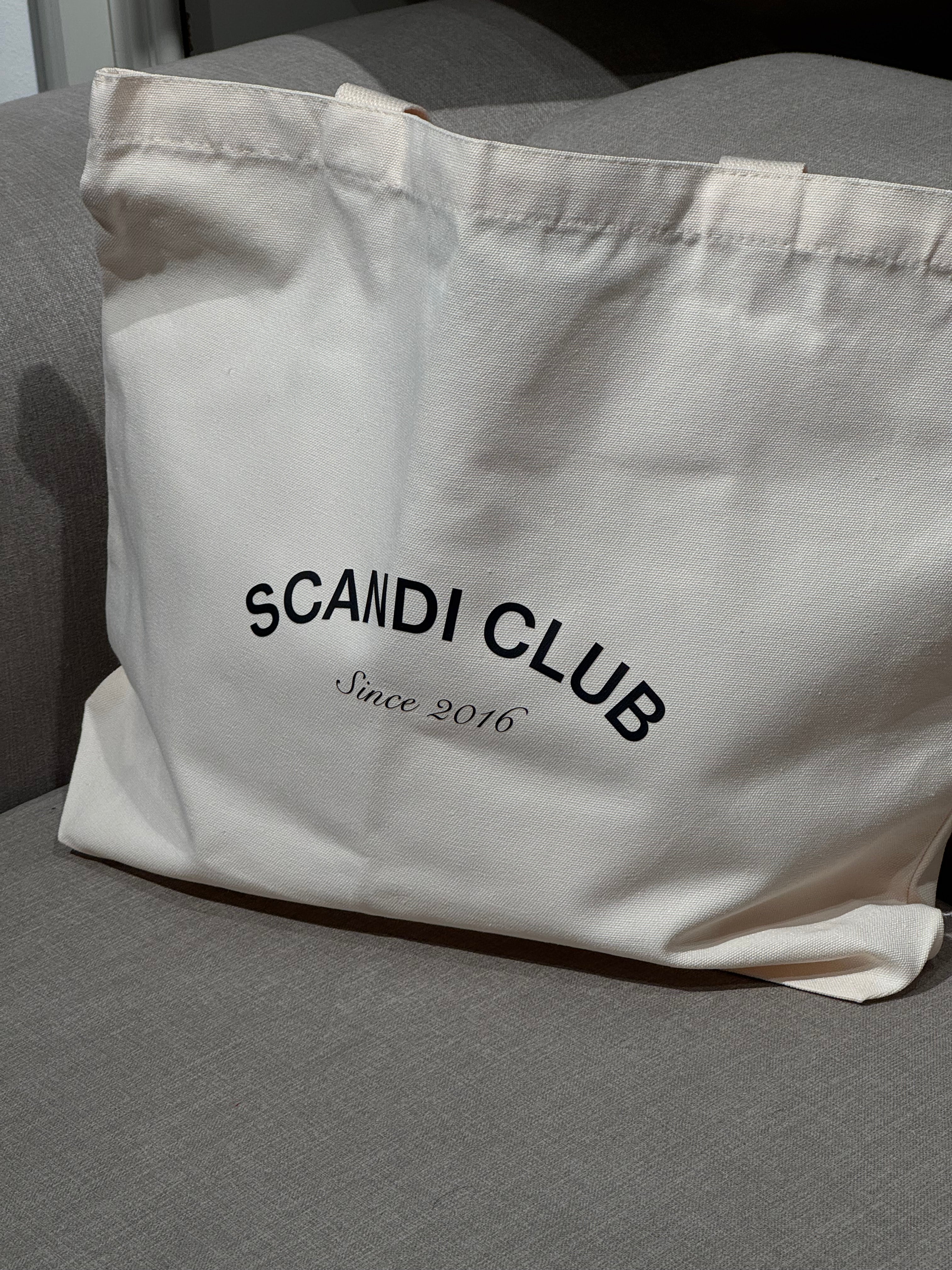 Scandi Club / Baumwolle Tasche groß / 47x38cm