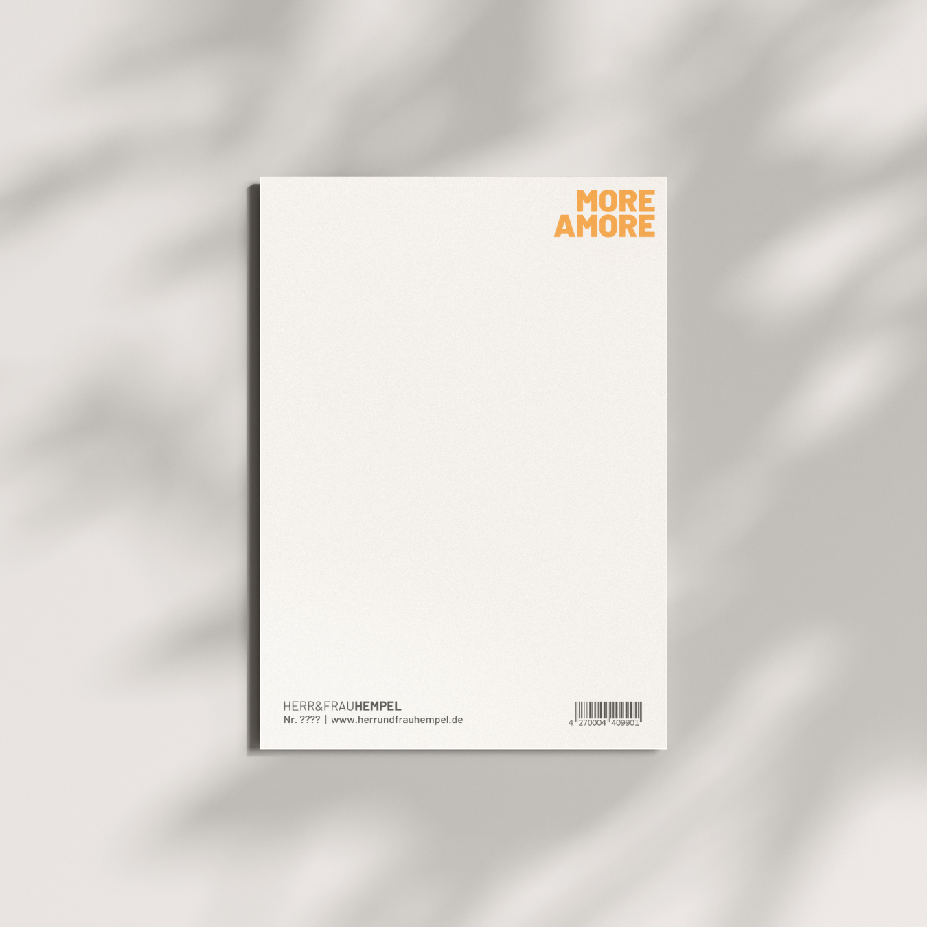 HERR&FRAUHEMPEL - Postkarte - AMORE
