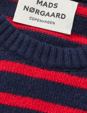 Mads Nørgaard / Cashmere Blend Ingrid Knit / Deep Well/Goji Berry