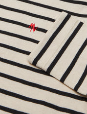 Mads Nørgaard / Pablo Maggie Tee LS / Vanilla Ice/Black