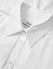 Mads Nørgaard / Mini Oxford Shady Shirt / Snow White