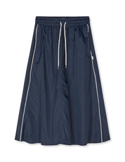 Mads Nørgaard / Ripstop Nylon Caro Skirt / Sky Captain