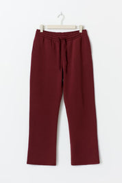 Gina Tricot / Basic straight sweatpants / Tawny Port