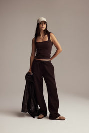 Gina Tricot / Basic straight sweatpants / Mole