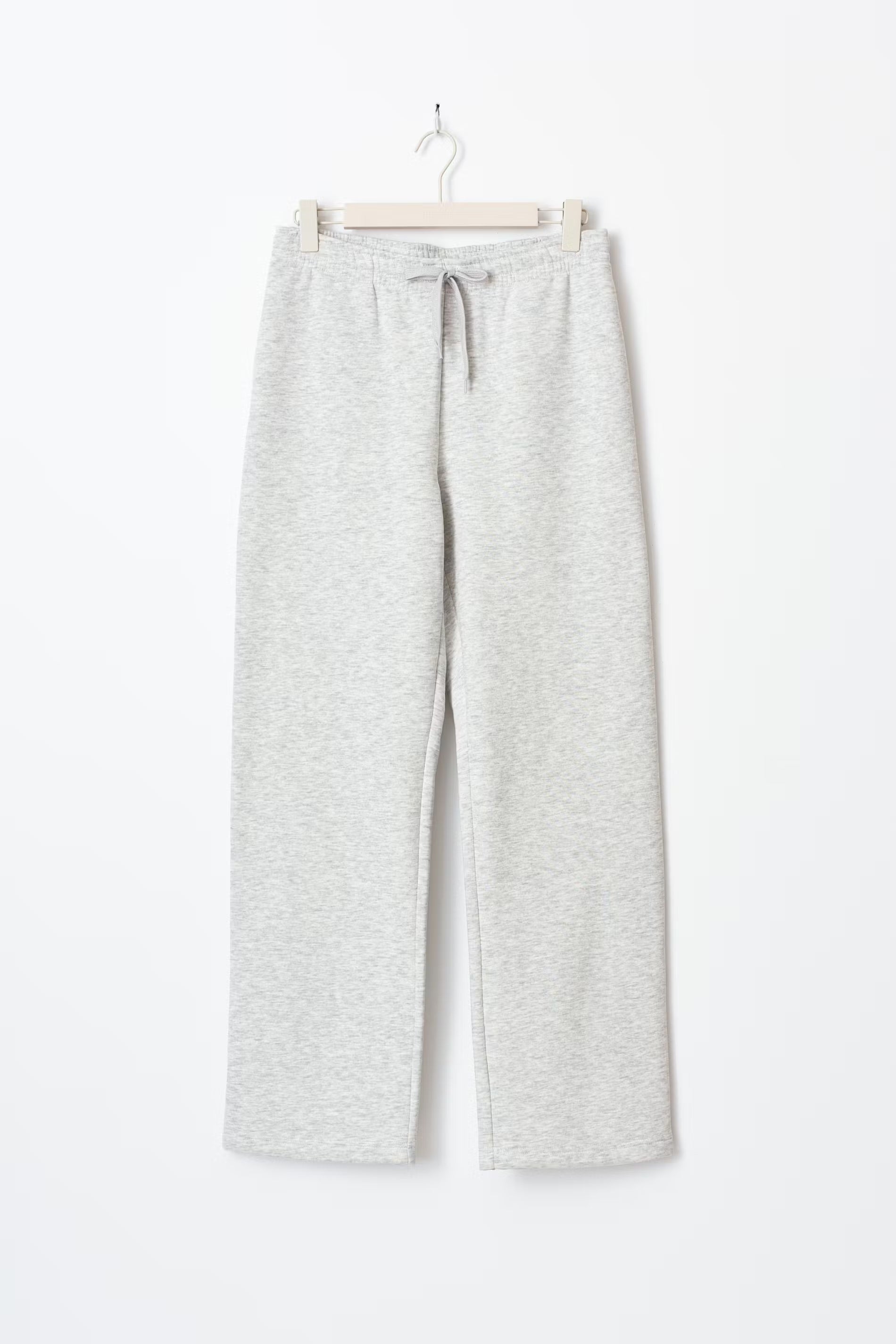 Gina Tricot / Basic straight sweatpants / Lt greymelange
