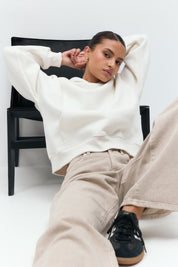 Gina Tricot / Basic original hoodie / Tofu