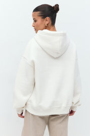 Gina Tricot / Basic original hoodie / Tofu