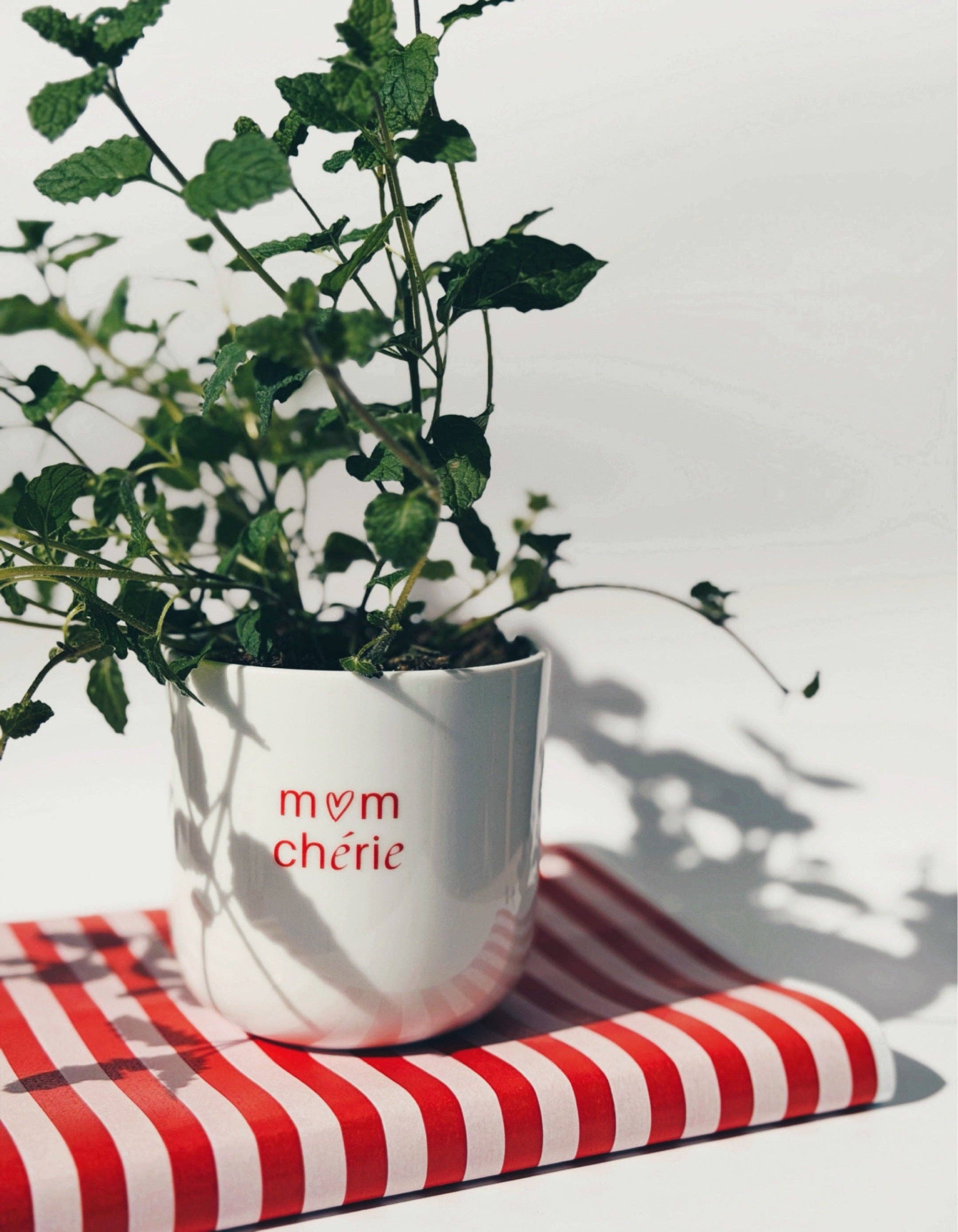 Goldscherben - Becher Tasse Muttertag Mom Chérie