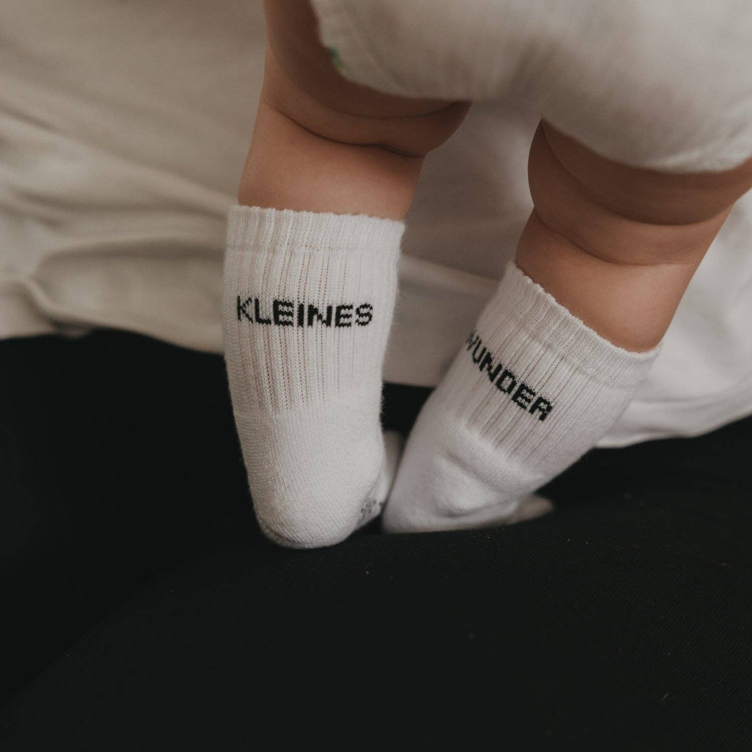Eulenschnitt - Babysocken Kleines Wunder 16-18