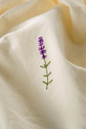 Ib Laursen / Stoffserviette Flora m/Lavendel butter cream